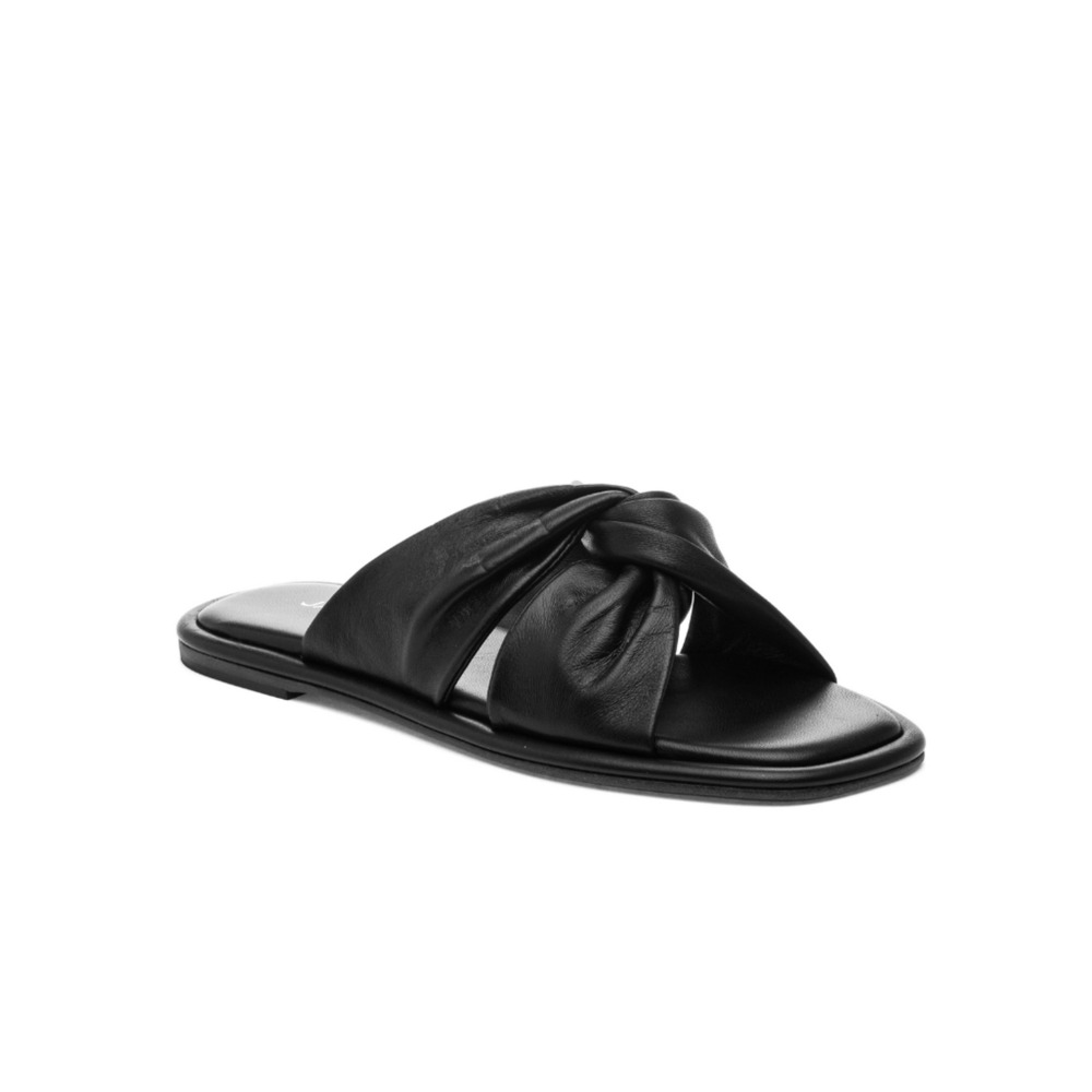 J/Slides Women Yaya Slide Sandals Black Size 8 240331